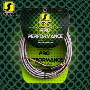 SILVER TWEED INSTRUMENT CABLE